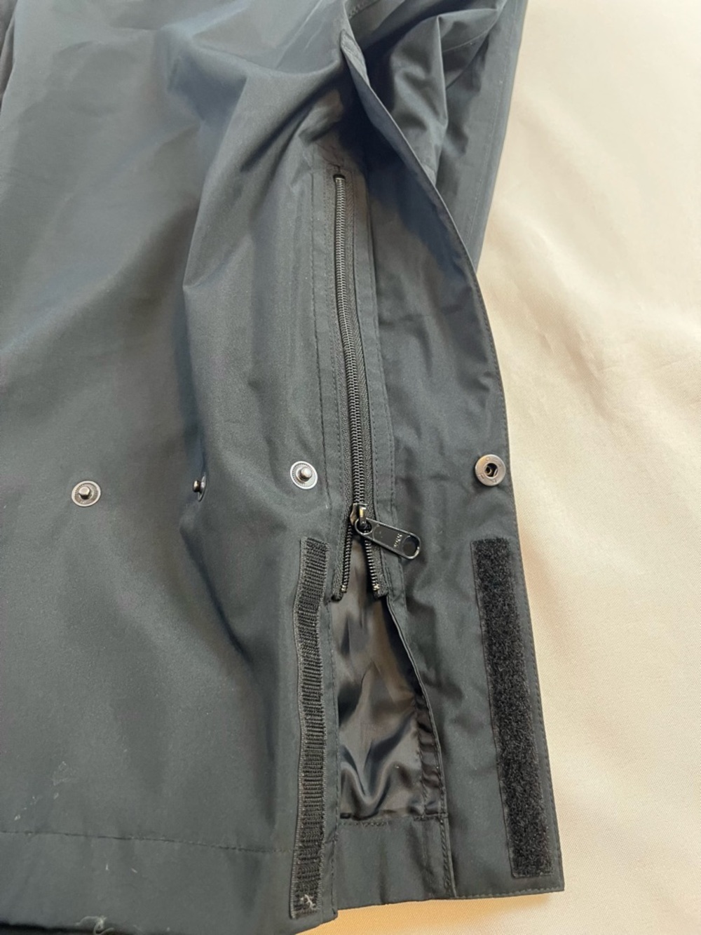 FJ  FootJoy DryJoys Black Hydro Lite Windbreaker Rain Outdoor Golf Pants - Picture 8 of 16